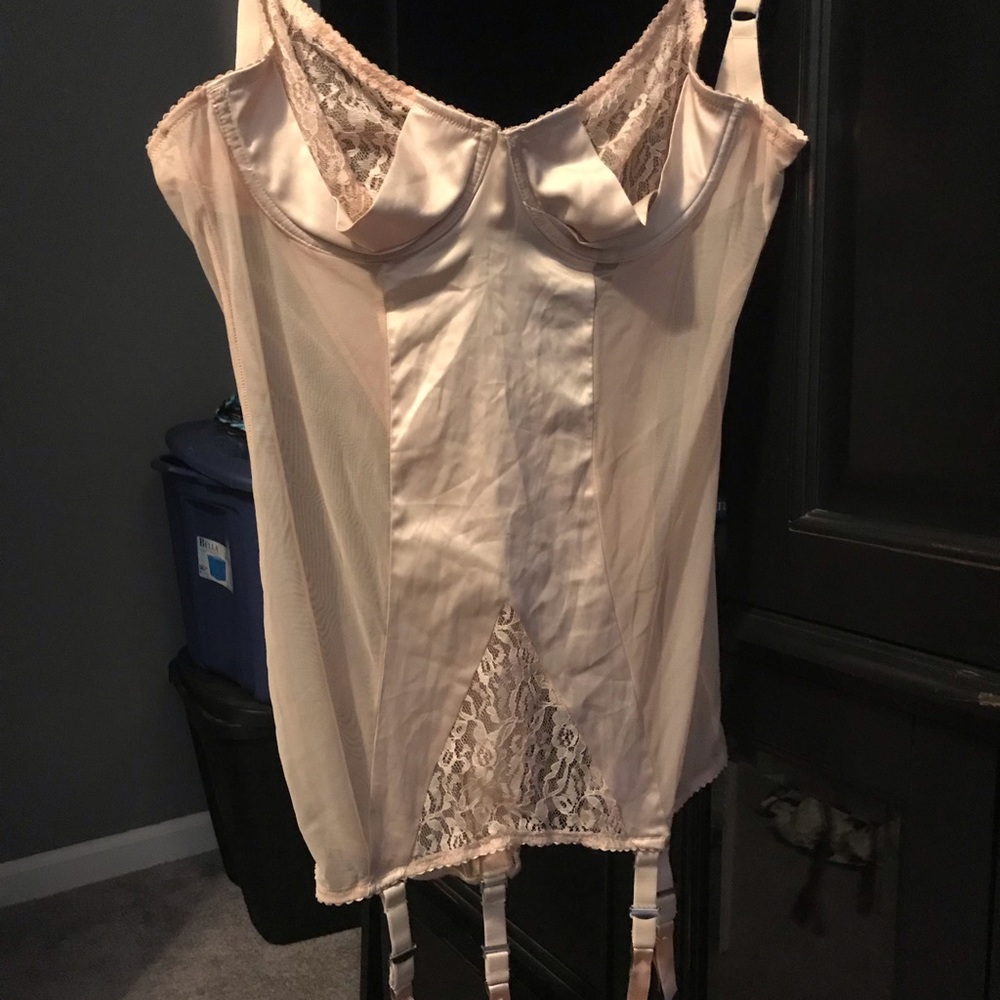 Garter slip lingerie Victoria secret